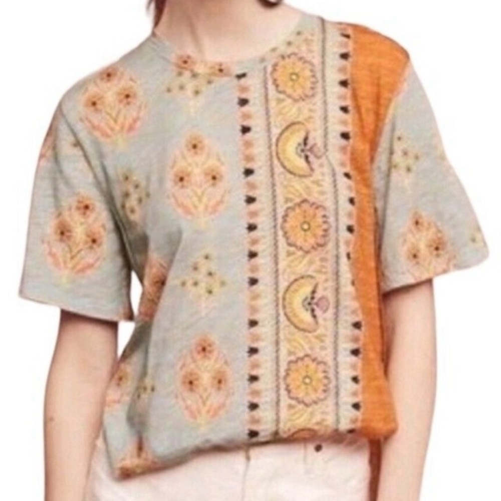 ANTHROPOLOGIE women’s Postmark Delilah Tee